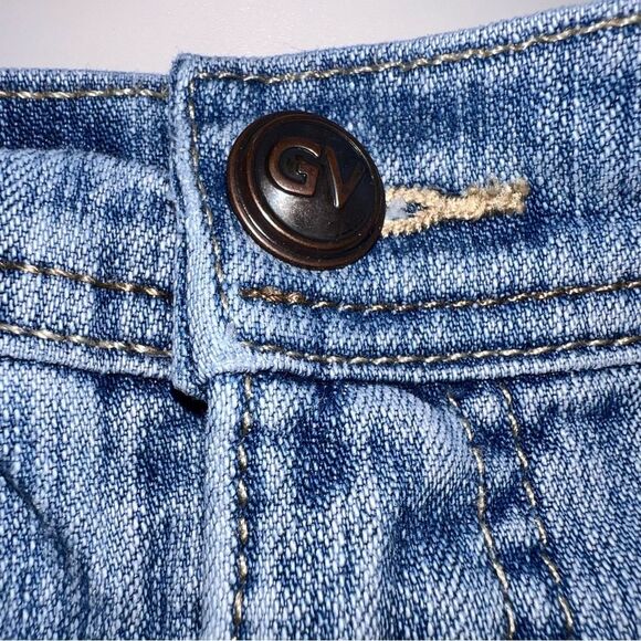 Gloria Vanderbilt Medium Wash Straight Leg High Rise Mom Denim Jeans-Size W34 - Picture 9 of 11